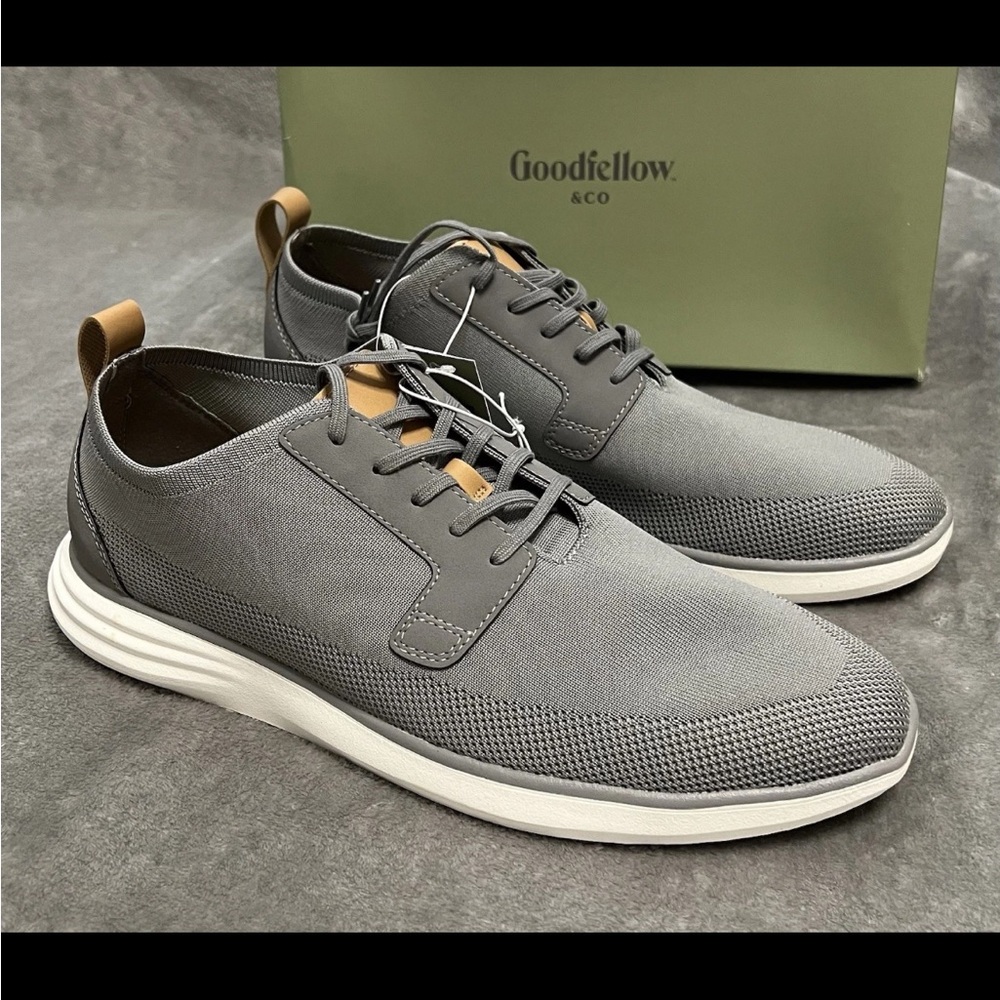 Goodfellow & Co Gray Zeke Knit Dress Sneakers Size 13